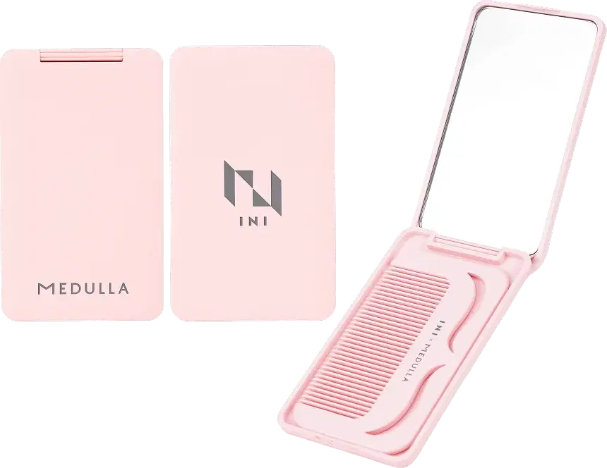 オリジナル MINI MIRROR&COMB SET