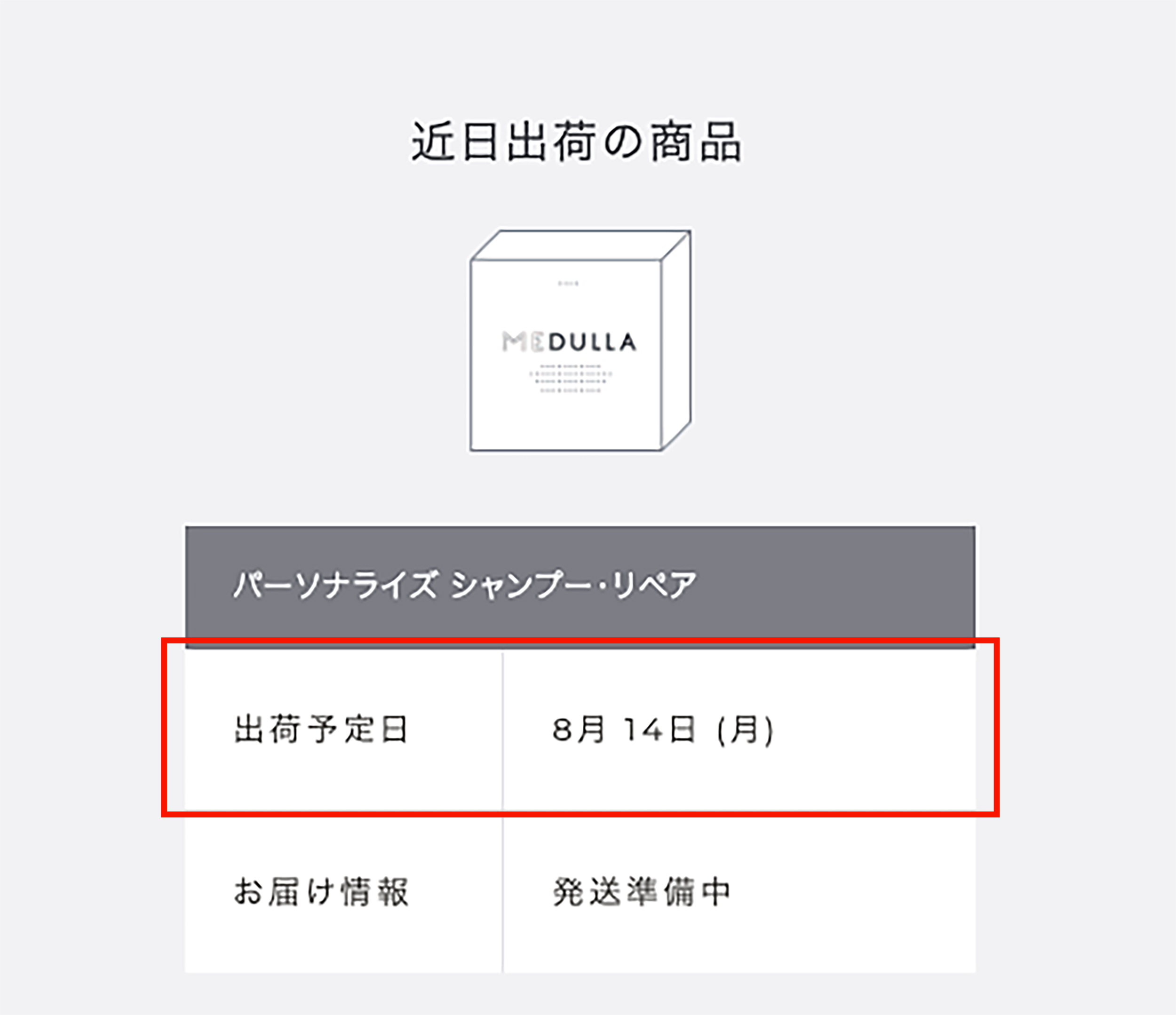 MEDULLA5周年 非売品オーガンジーバッグをプレゼント（無料